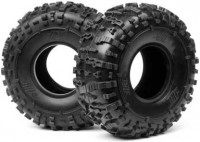 Hot Bodies Rover Rock Crawler Tire (White) (2) unidades